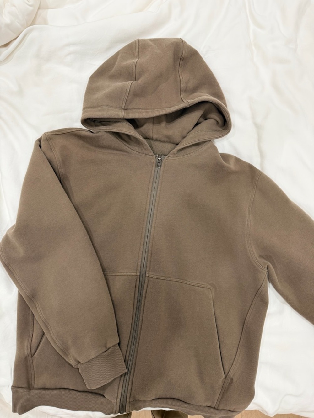 Lululemon Steady State Full Zip Hoodie - Nomad - Men’s XS (Fits Women’s S/M)
